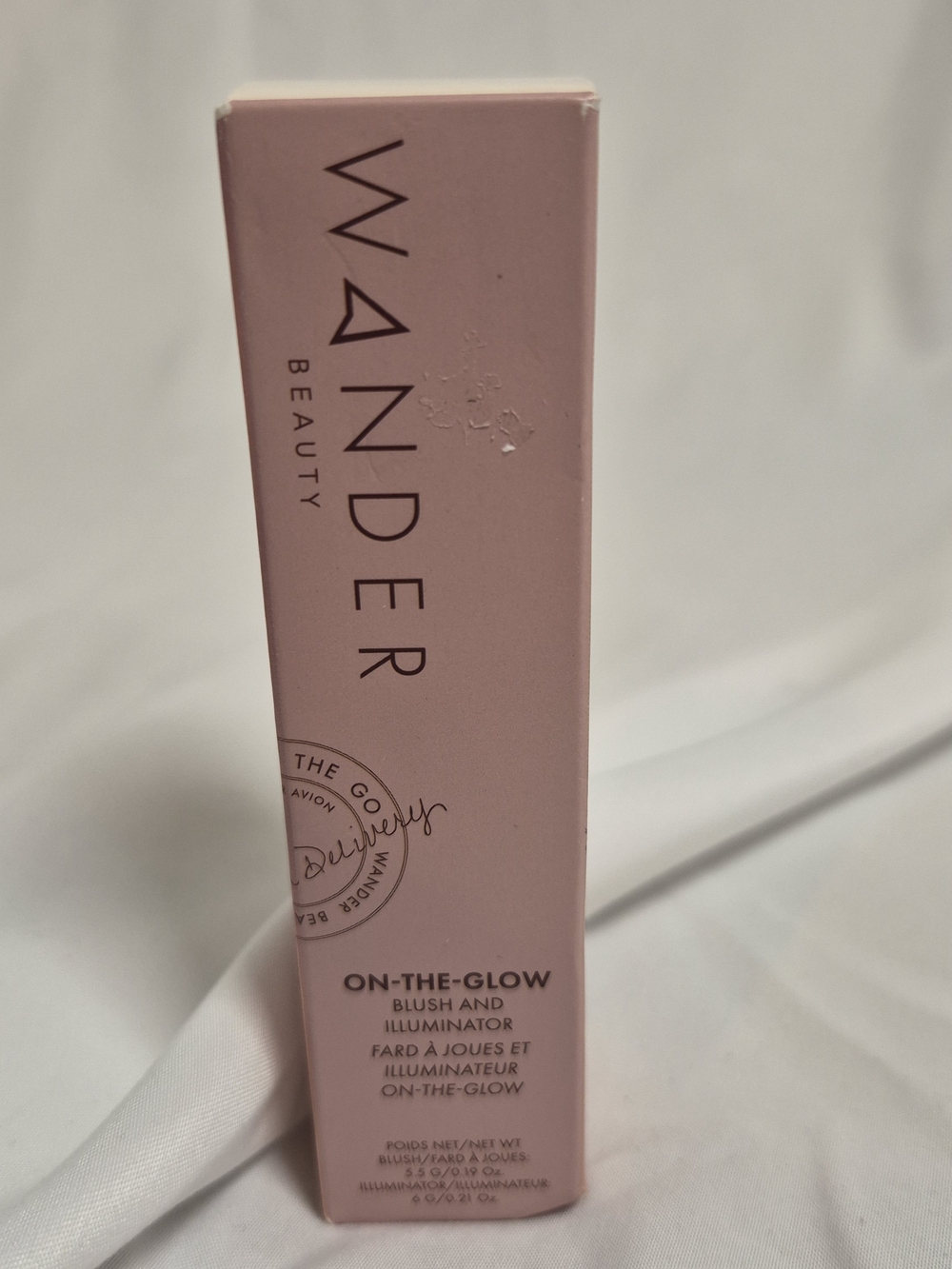 NIB Wander Beauty On-The-Glow Blush Nude Glow 10138